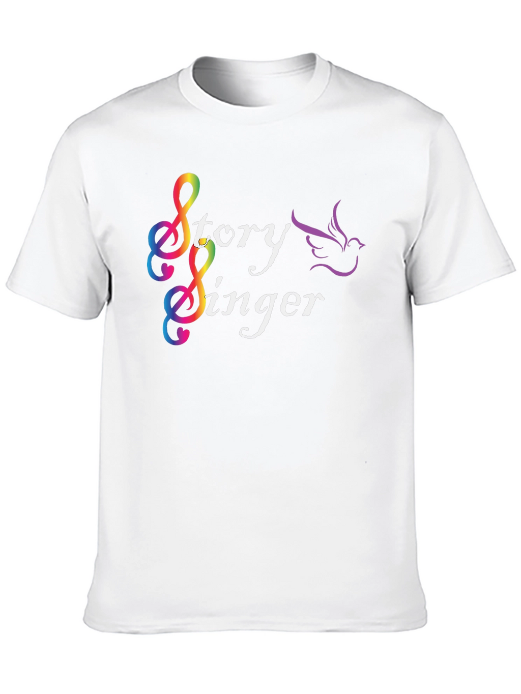 Story Singer Black T-Shirt