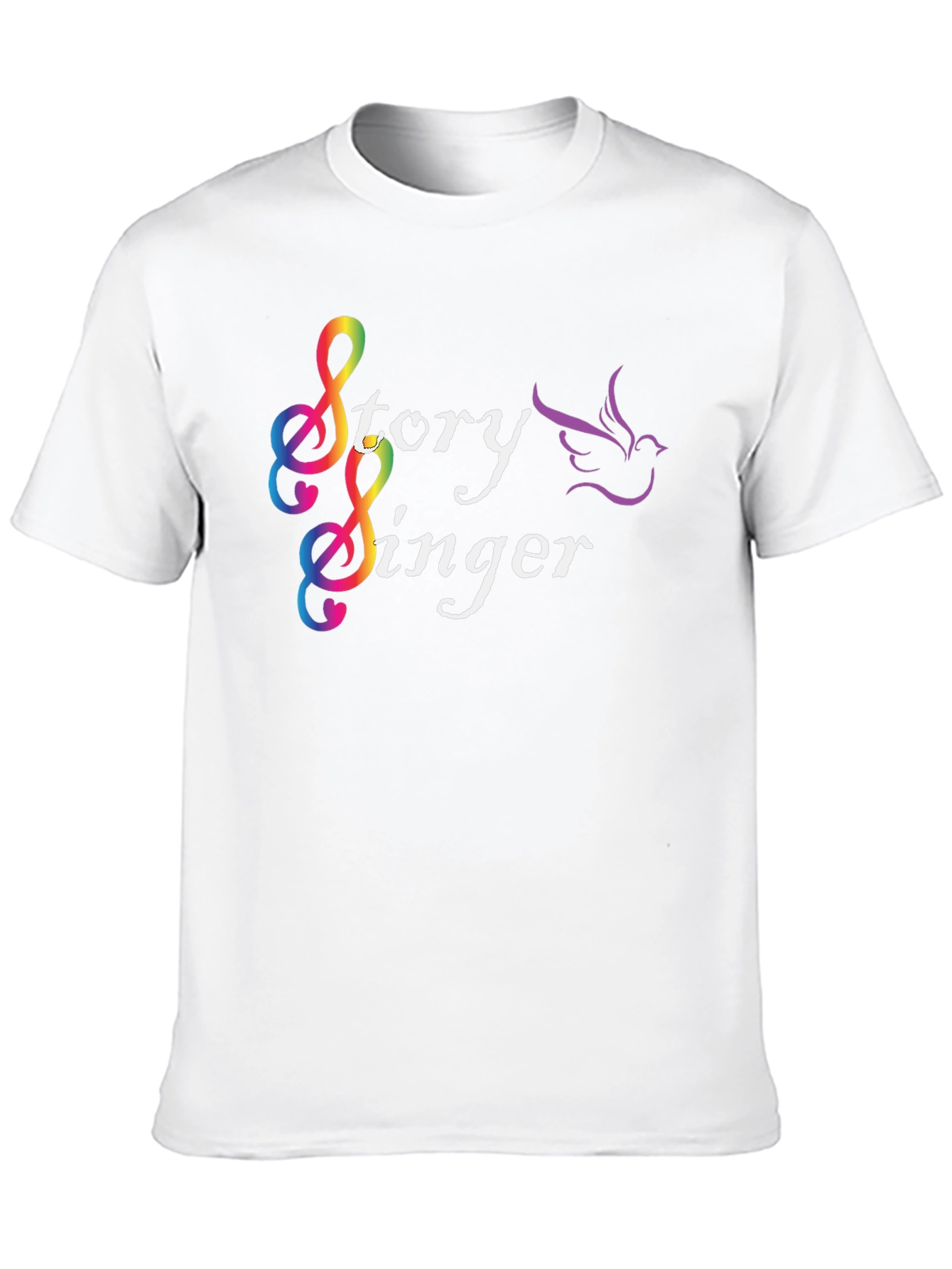 Story Singer Black T-Shirt