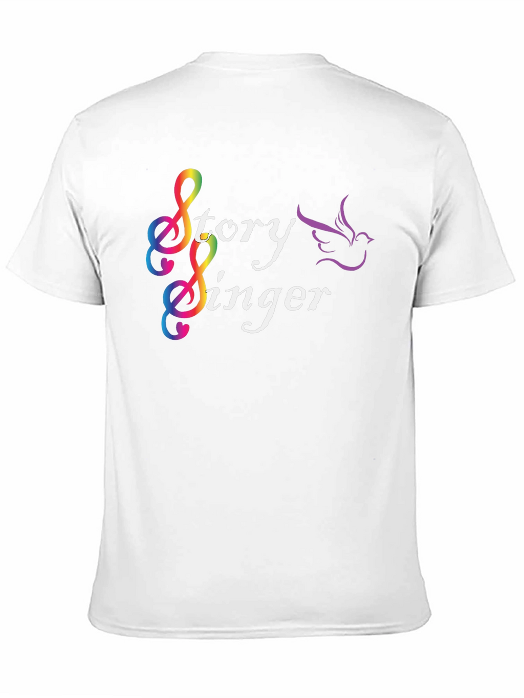 Story Singer Black T-Shirt
