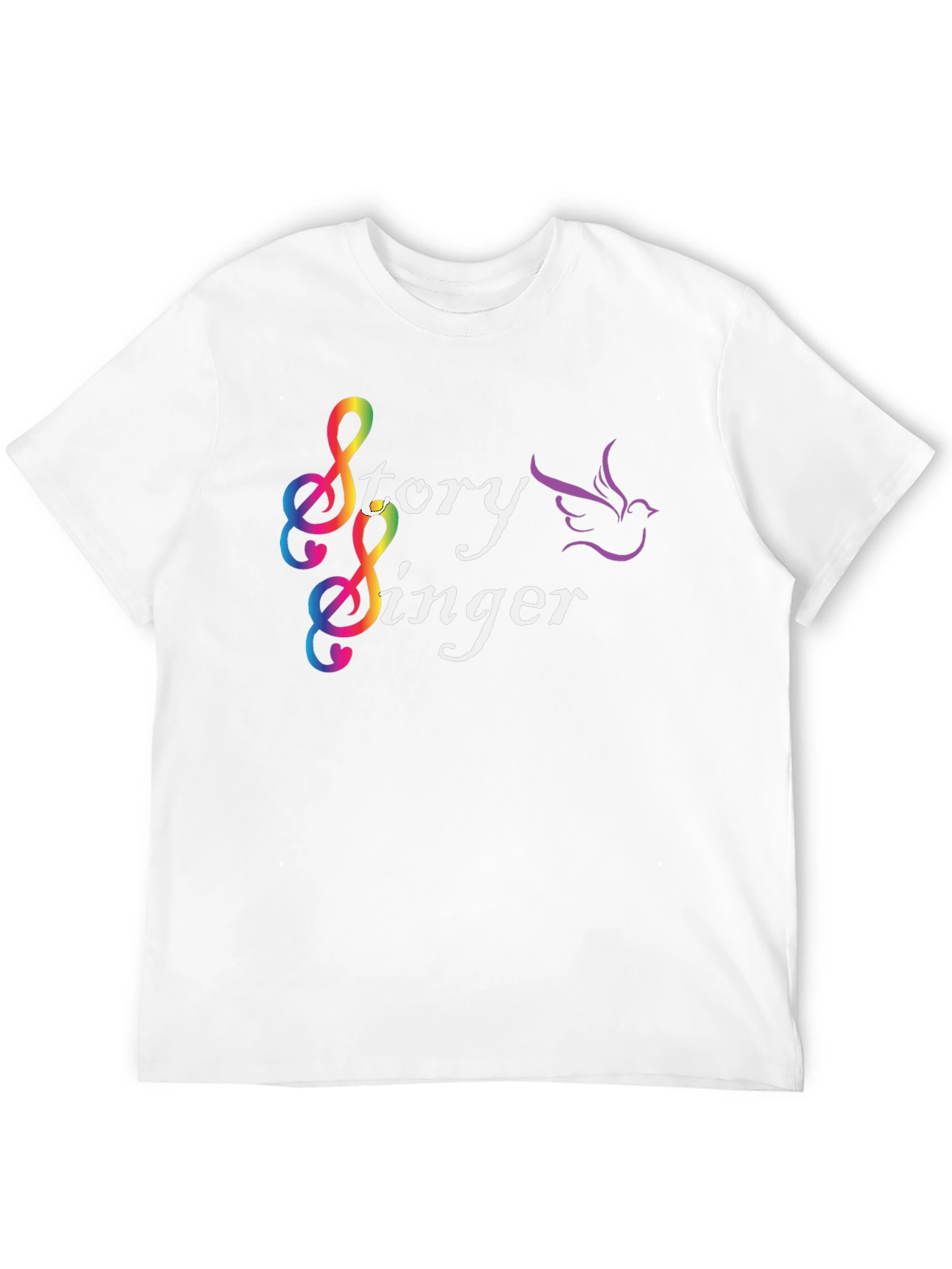 Story Singer Black T-Shirt