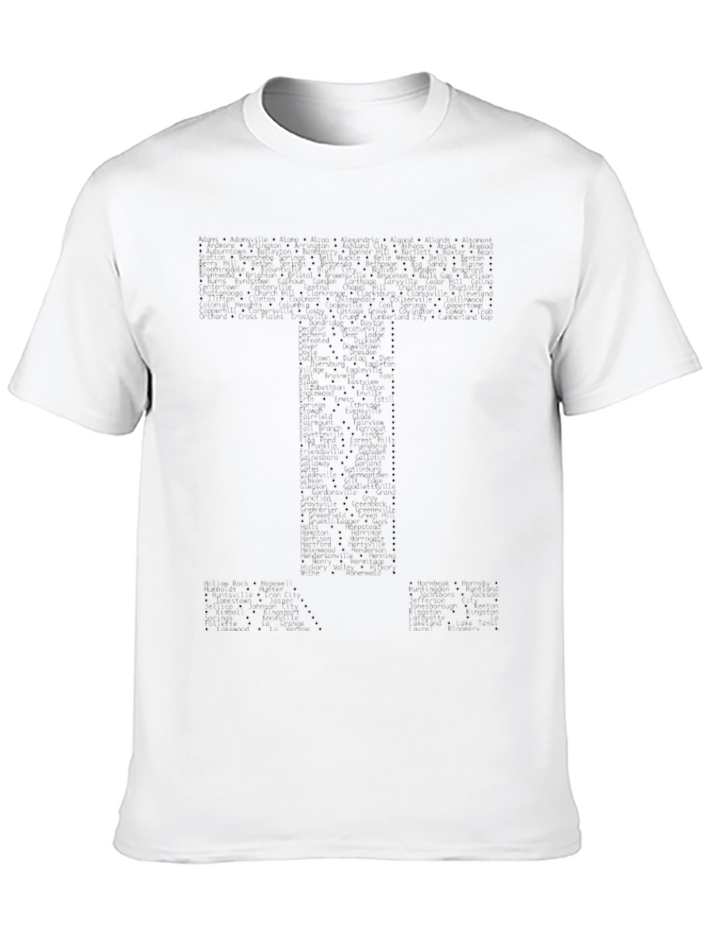 Black T-Shirt with T Design