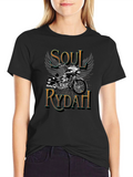 Soul Rydah Black Graphic Tee