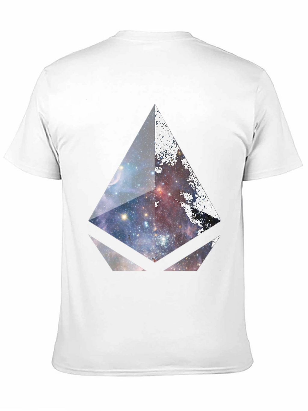 Galaxy Prism Graphic Black T-Shirt