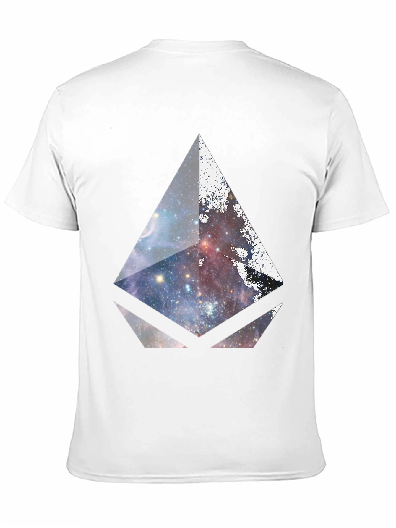 Galaxy Prism Graphic Black T-Shirt