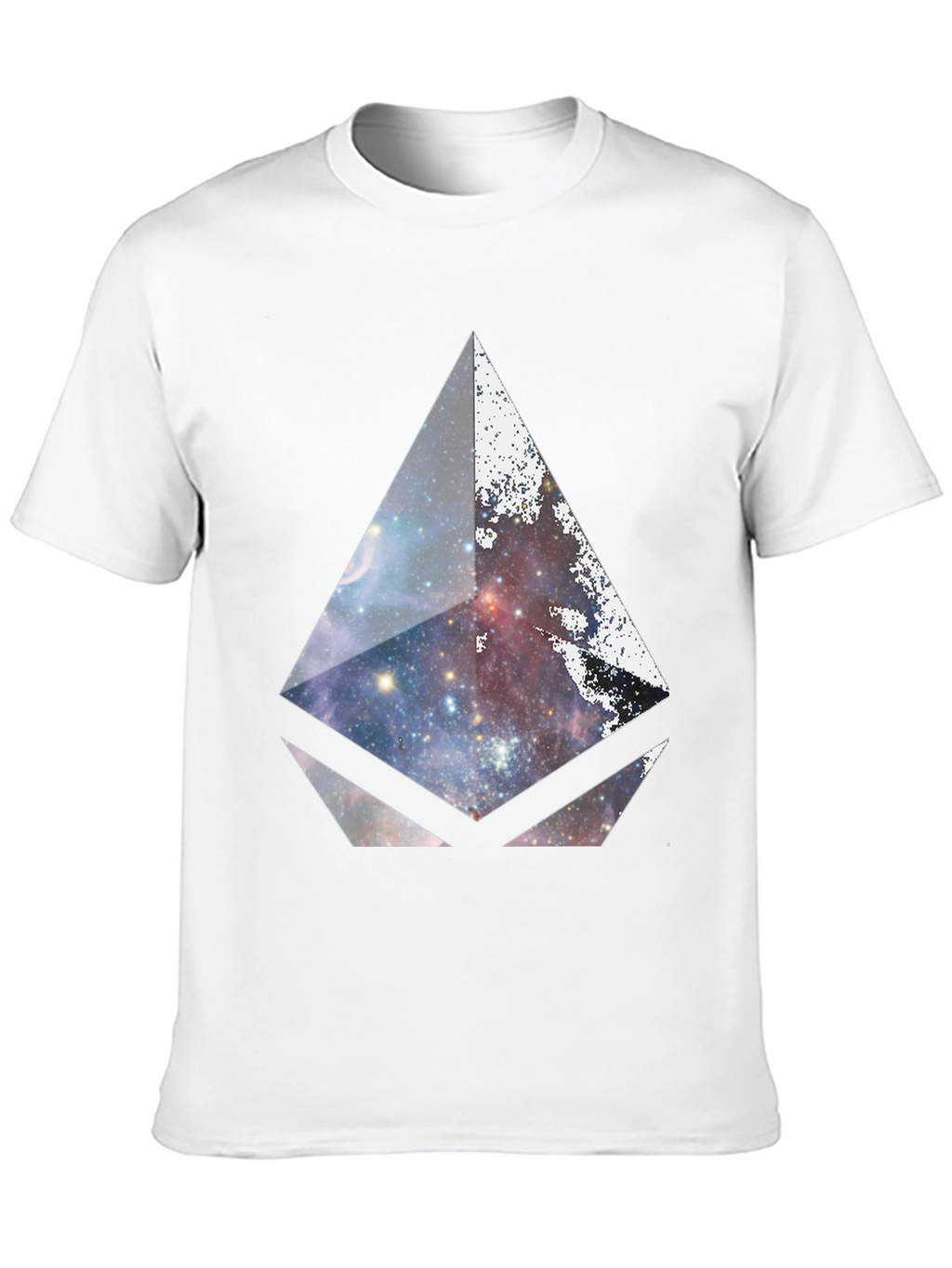 Galaxy Prism Graphic Black T-Shirt
