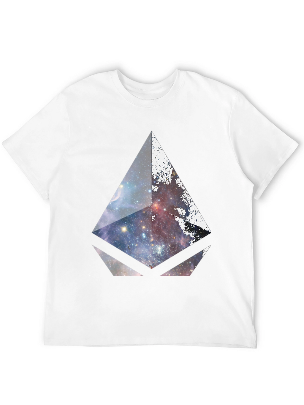 Galaxy Prism Graphic Black T-Shirt