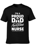 Proud Dad of an Awesome Nurse T-Shirt
