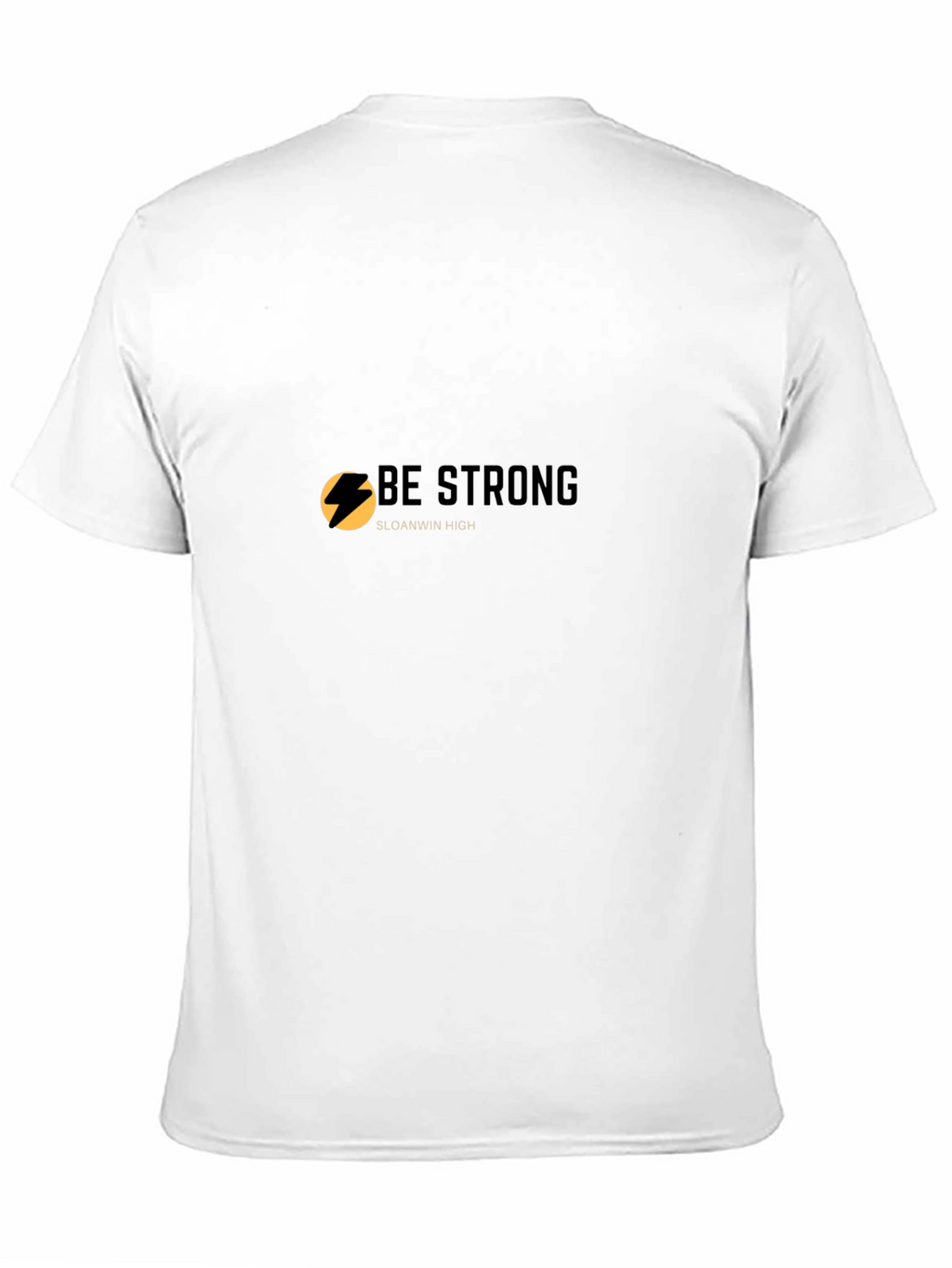 Be Strong Black T-Shirt - Sloanwin High
