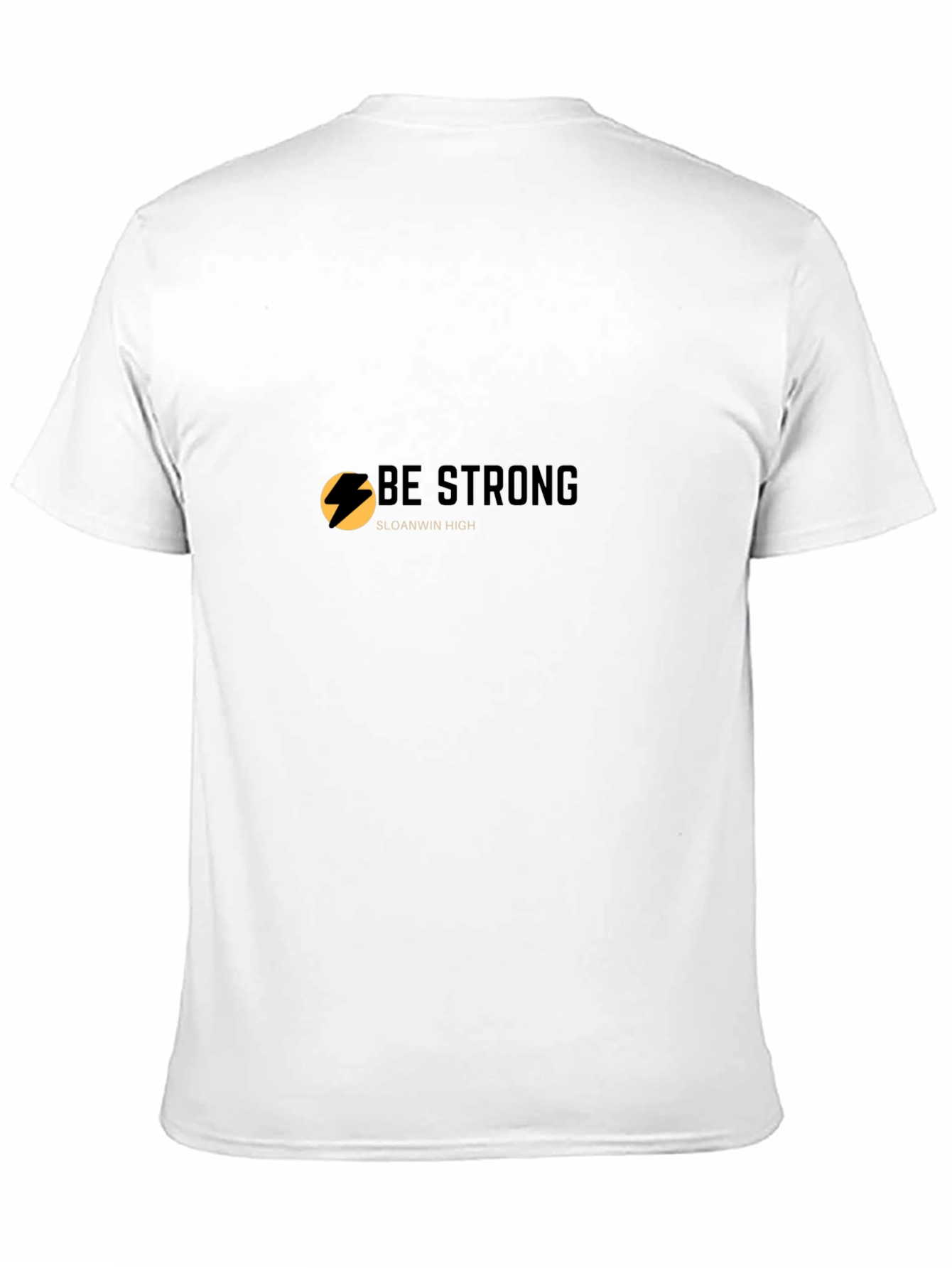 Be Strong Black T-Shirt - Sloanwin High