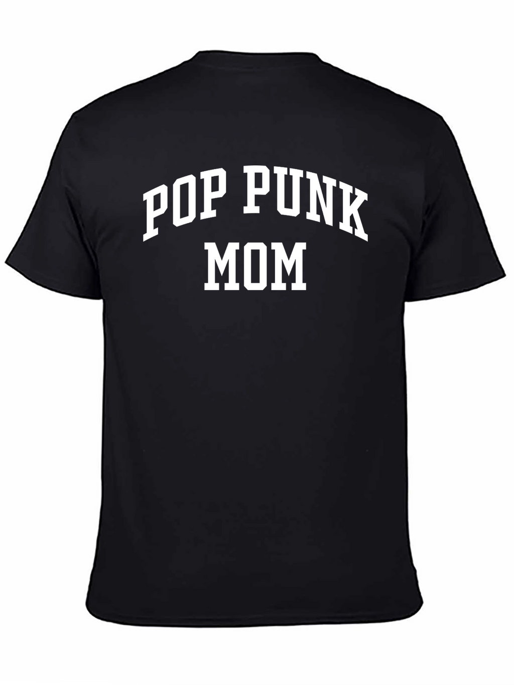 Pop Punk Mom Black Graphic Tee Shirt