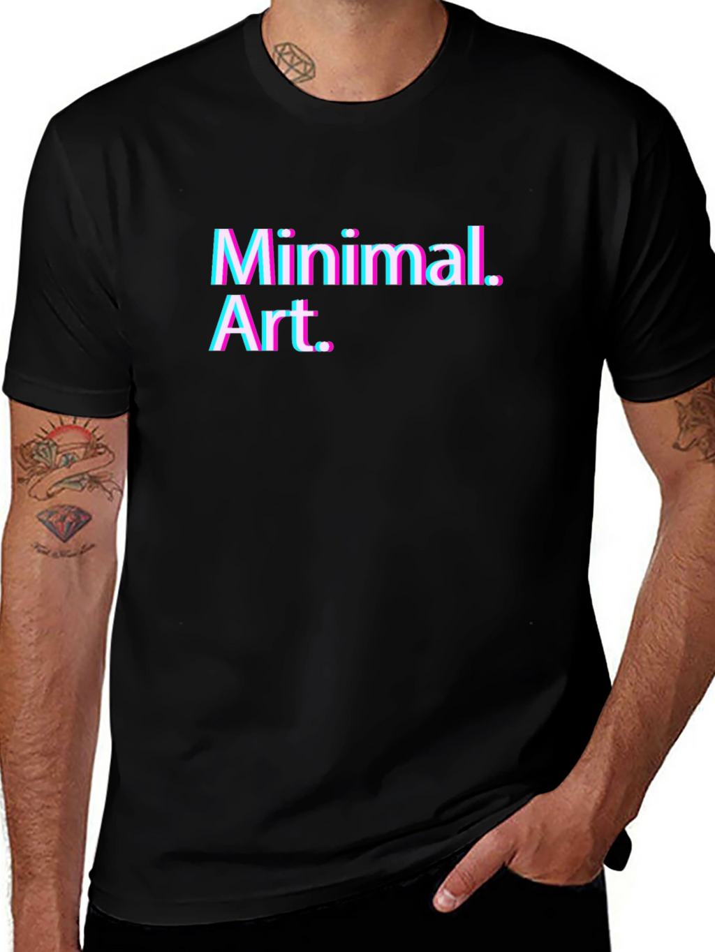 Minimal Art T-Shirt - Stylish Graphic Tee