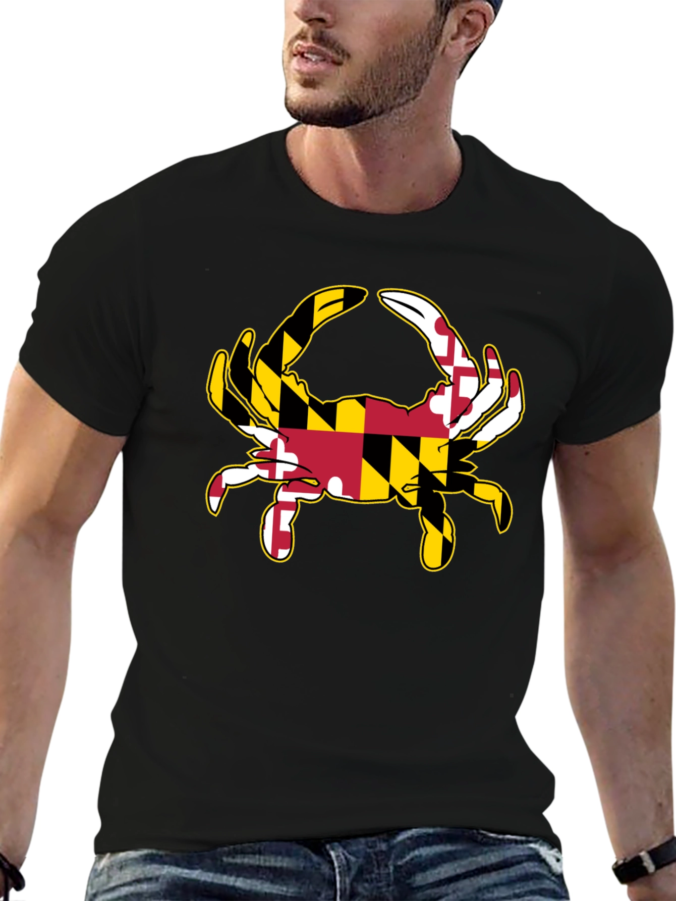 Maryland Flag Crab T-Shirt