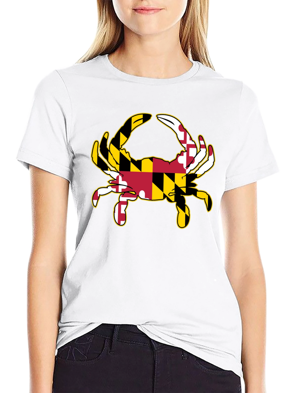 Maryland Flag Crab T-Shirt