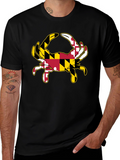 Maryland Flag Crab T-Shirt