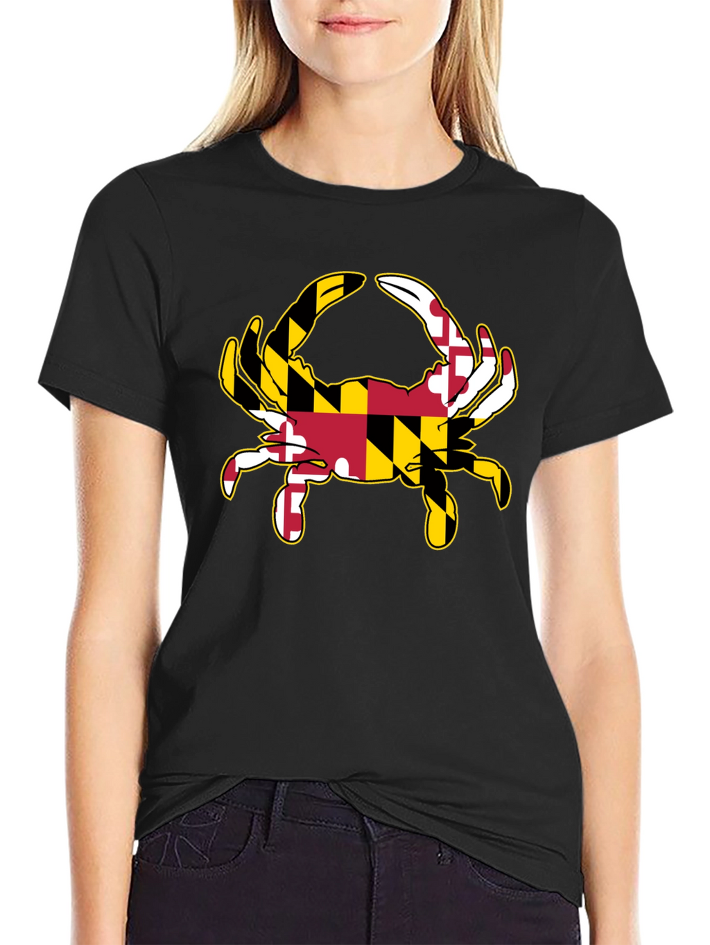 Maryland Flag Crab T-Shirt