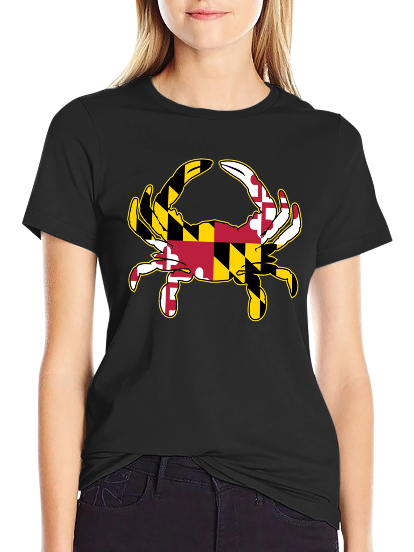 Maryland Flag Crab T-Shirt