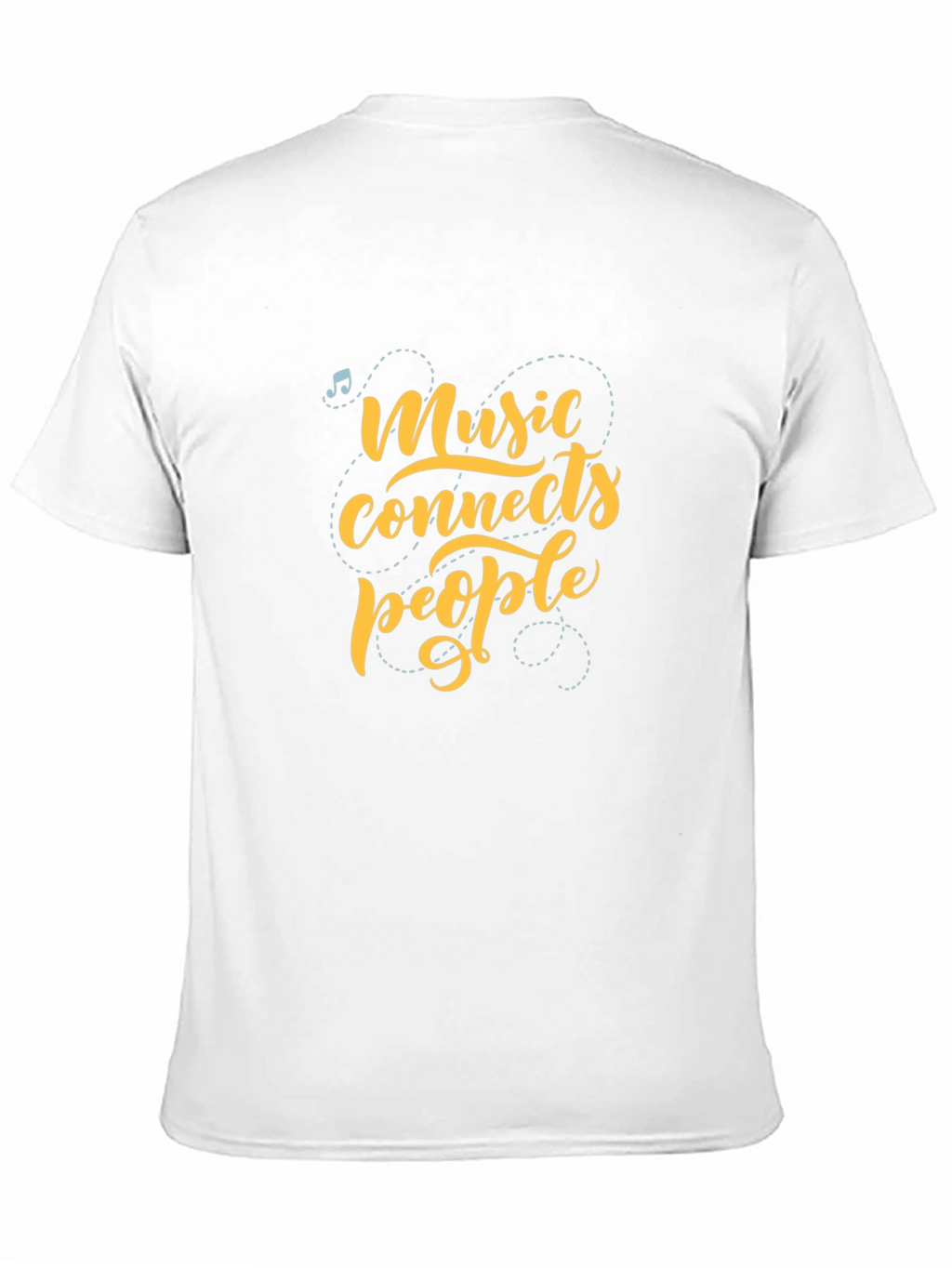 Music Connects People Graphic Tee - Black