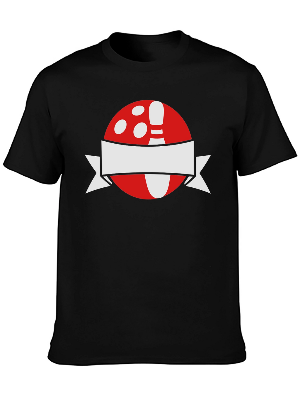 Bowling Ball & Pin Graphic Tee