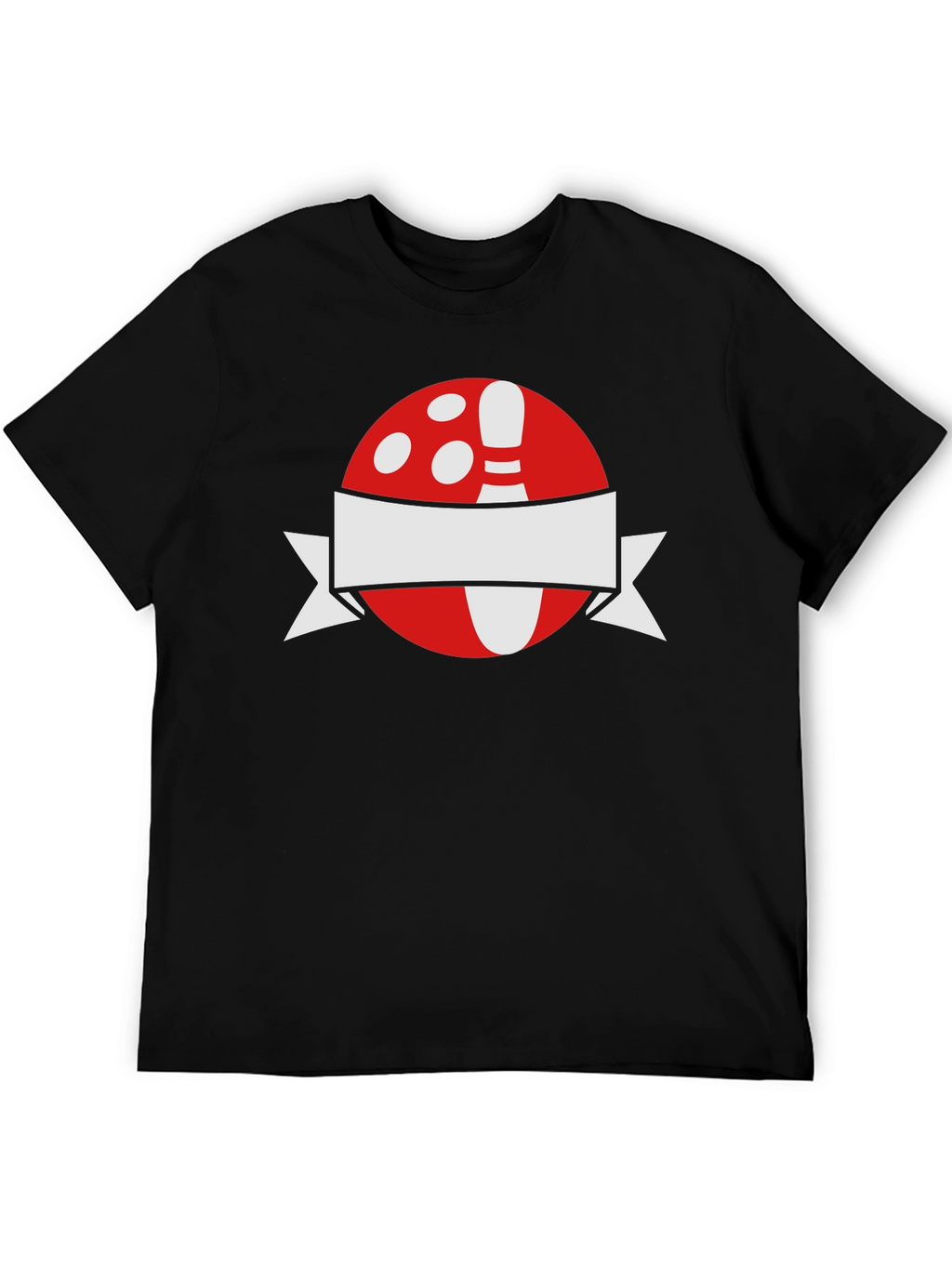 Bowling Ball & Pin Graphic Tee