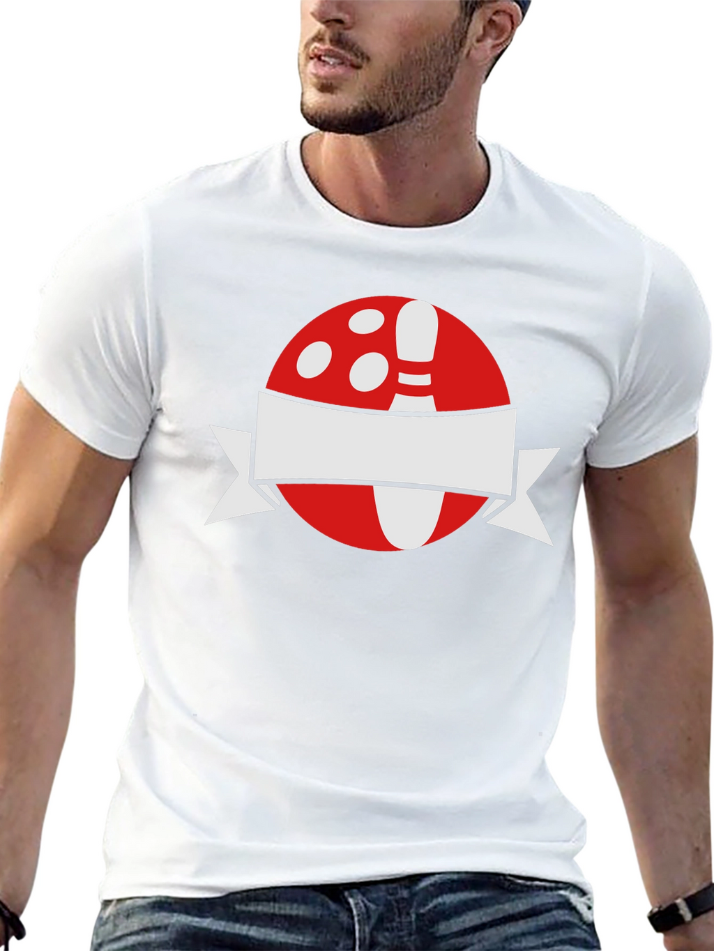 Bowling Ball & Pin Graphic Tee