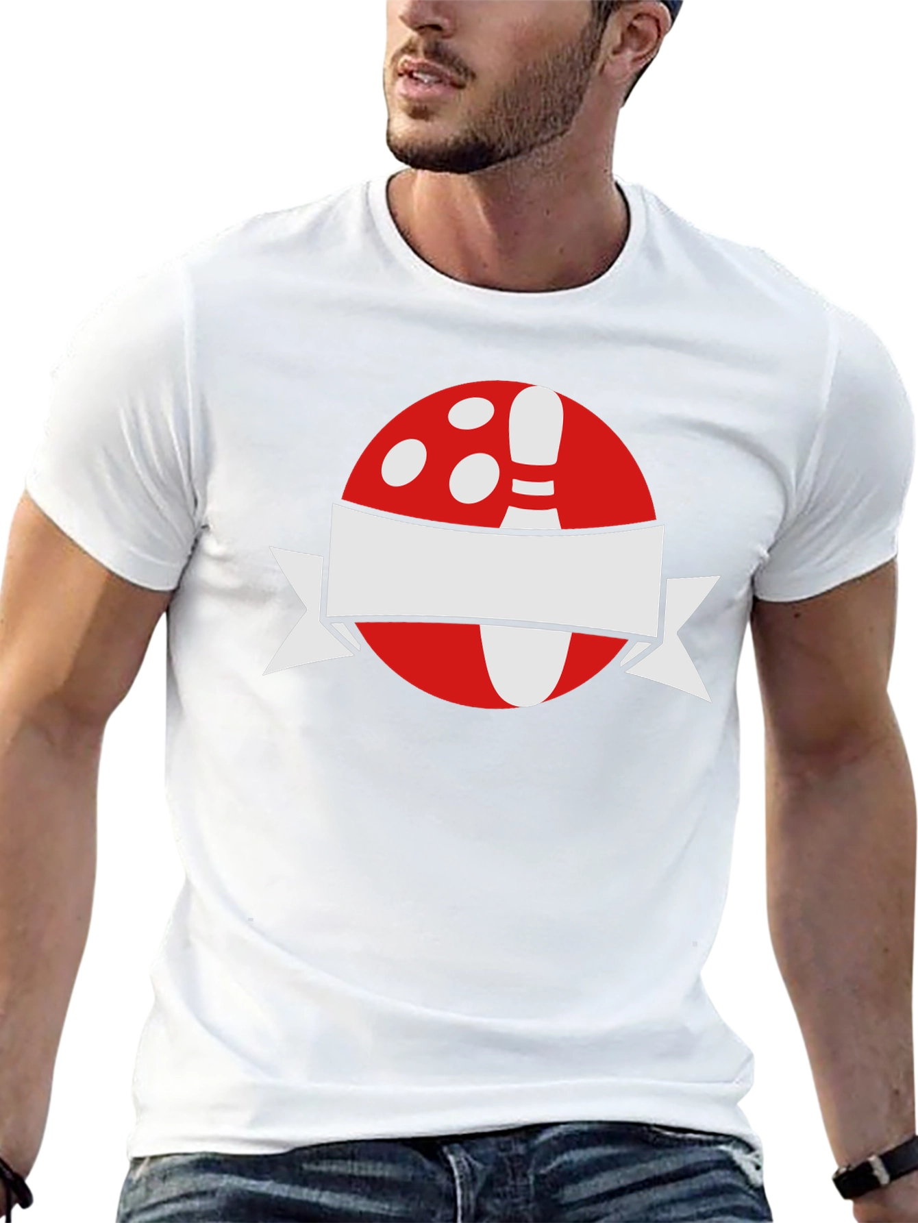 Bowling Ball & Pin Graphic Tee