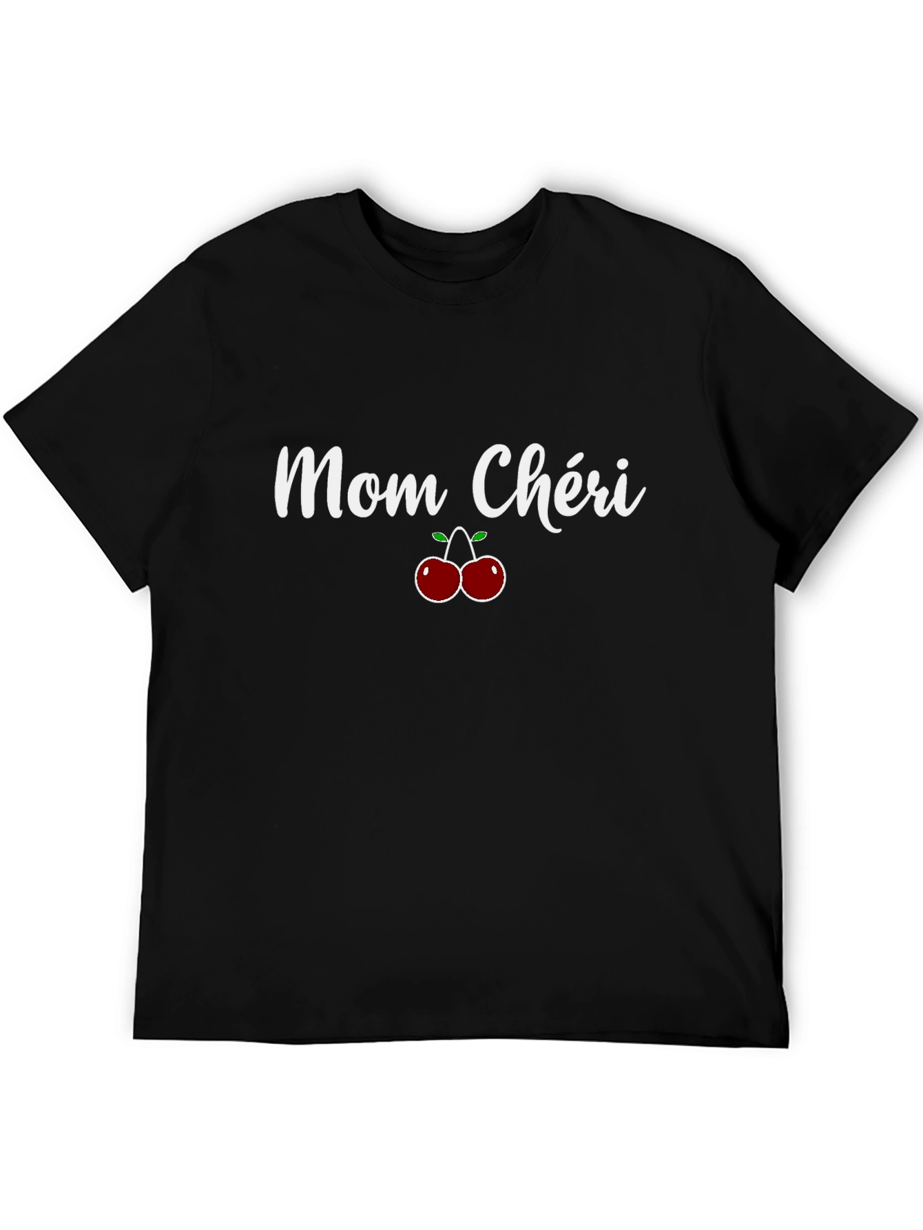 Mom Cheri Cherry Graphic Tee - Unisex