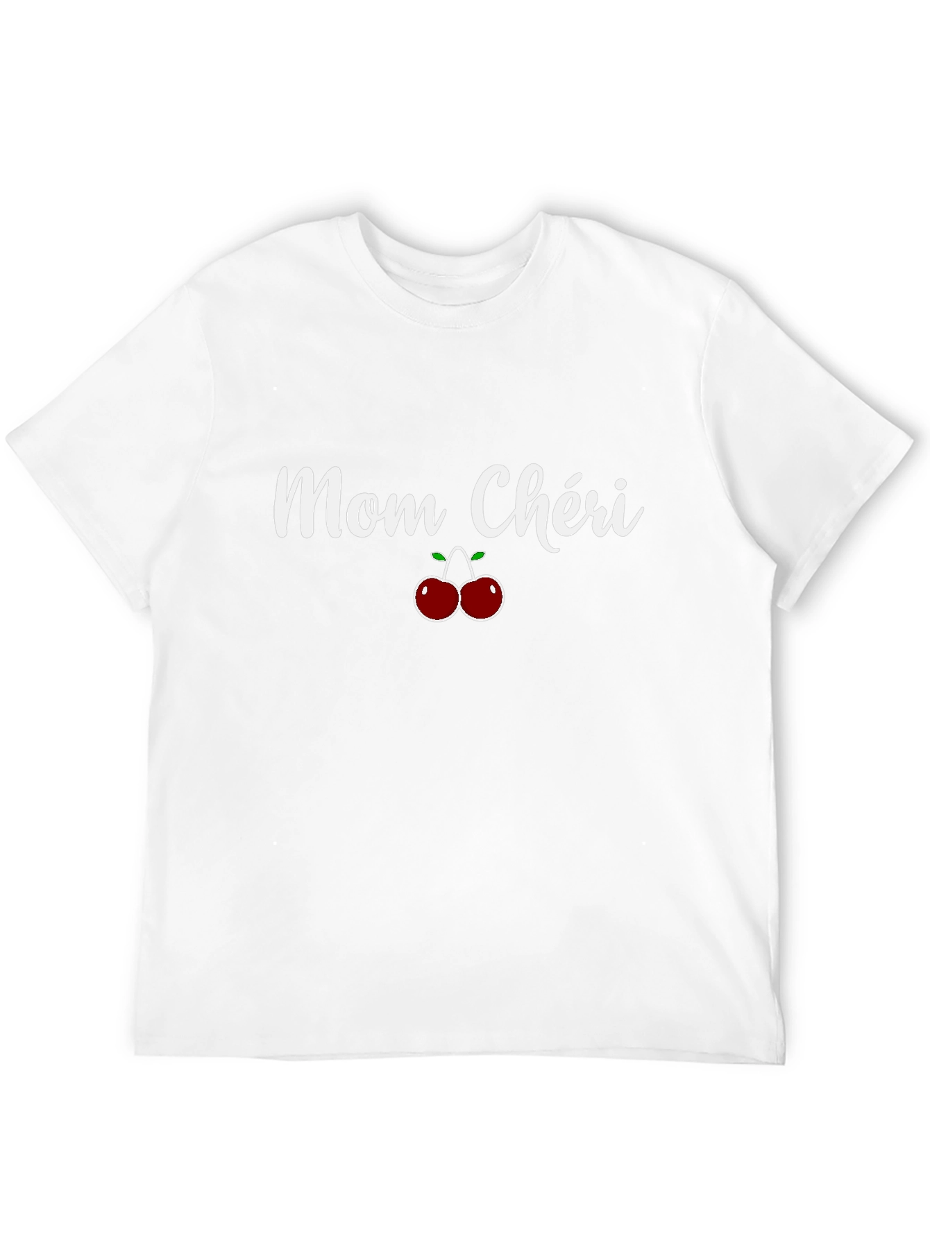 Mom Cheri Cherry Graphic Tee - Unisex
