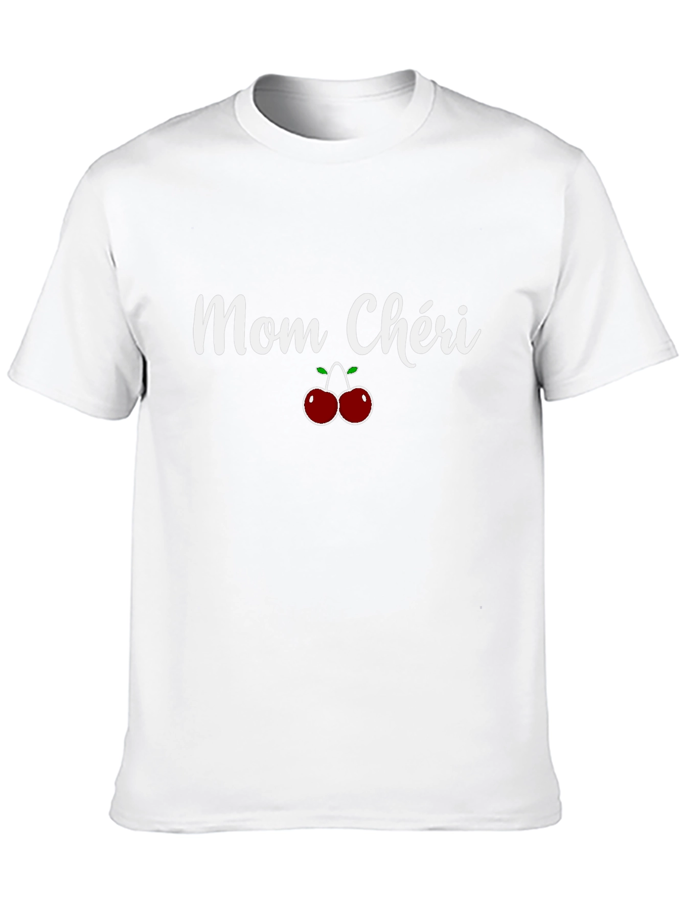 Mom Cheri Cherry Graphic Tee - Unisex