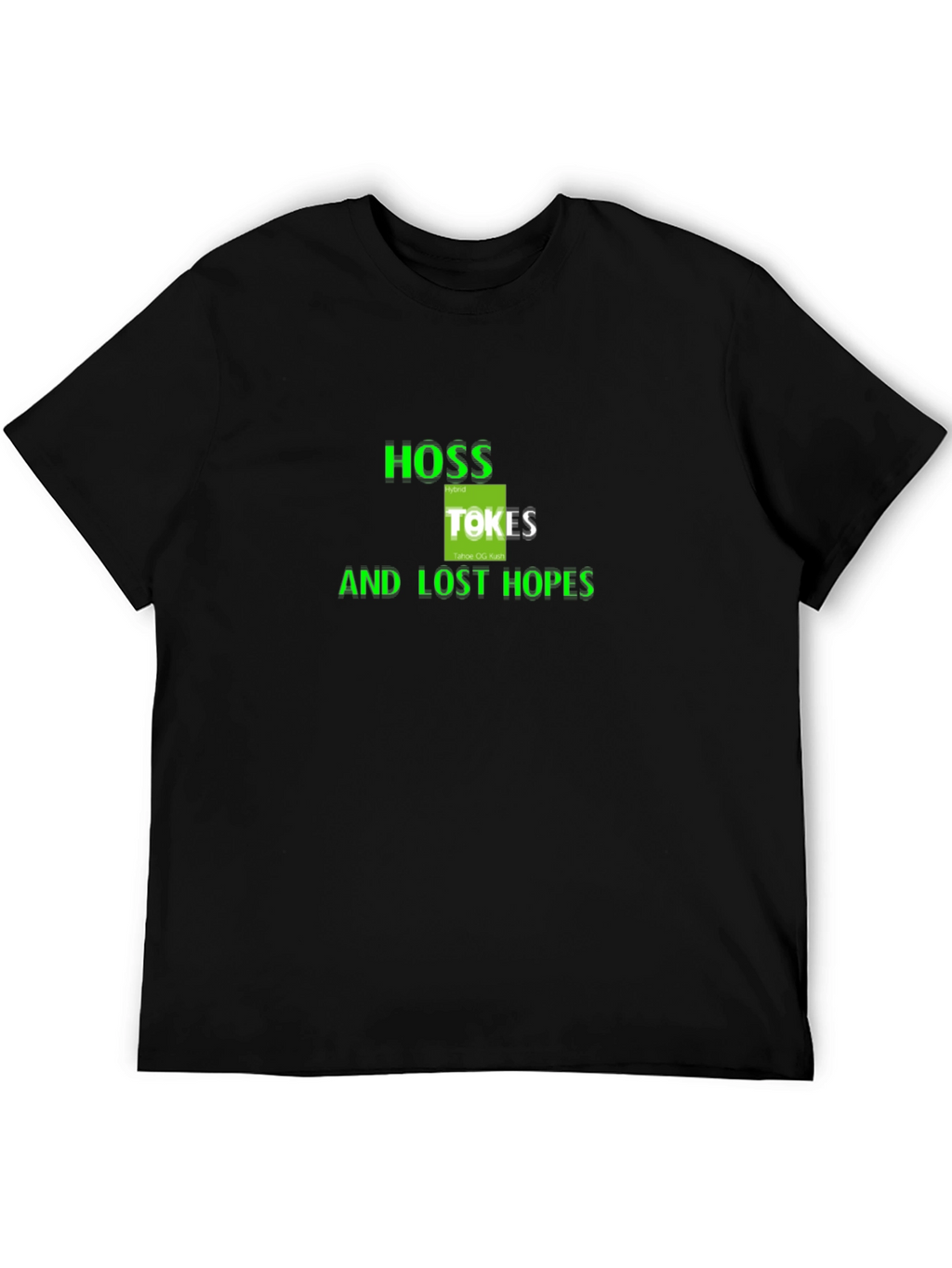 HOSS Tokes and Lost Hopes Black T-Shirt