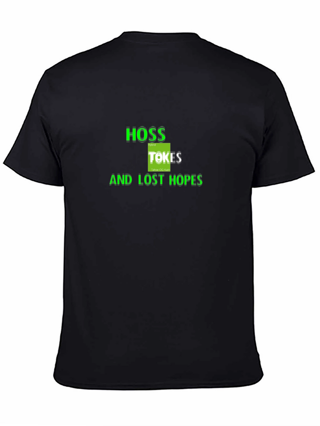HOSS Tokes and Lost Hopes Black T-Shirt