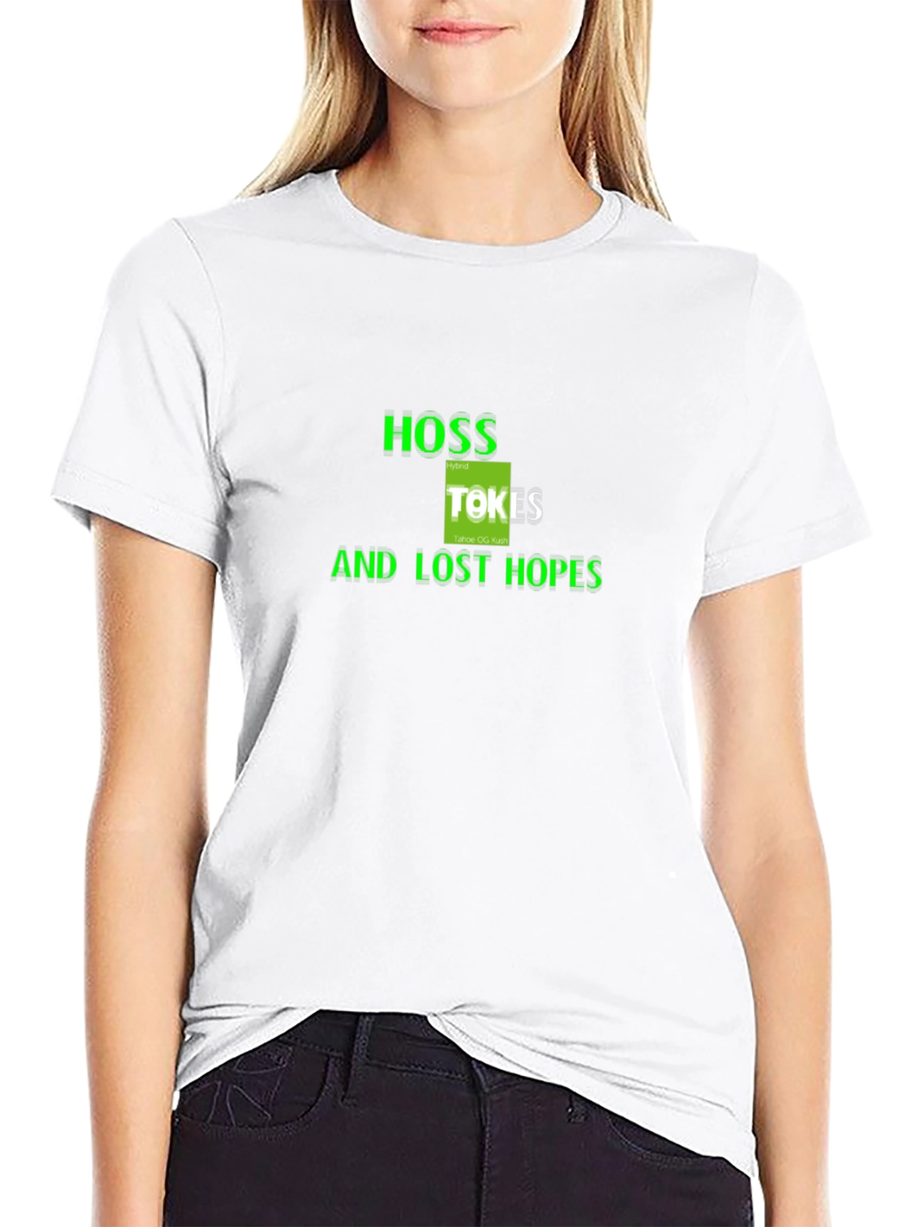 HOSS Tokes and Lost Hopes Black T-Shirt