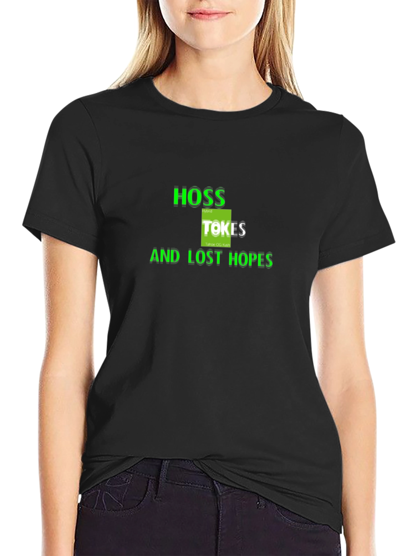 HOSS Tokes and Lost Hopes Black T-Shirt