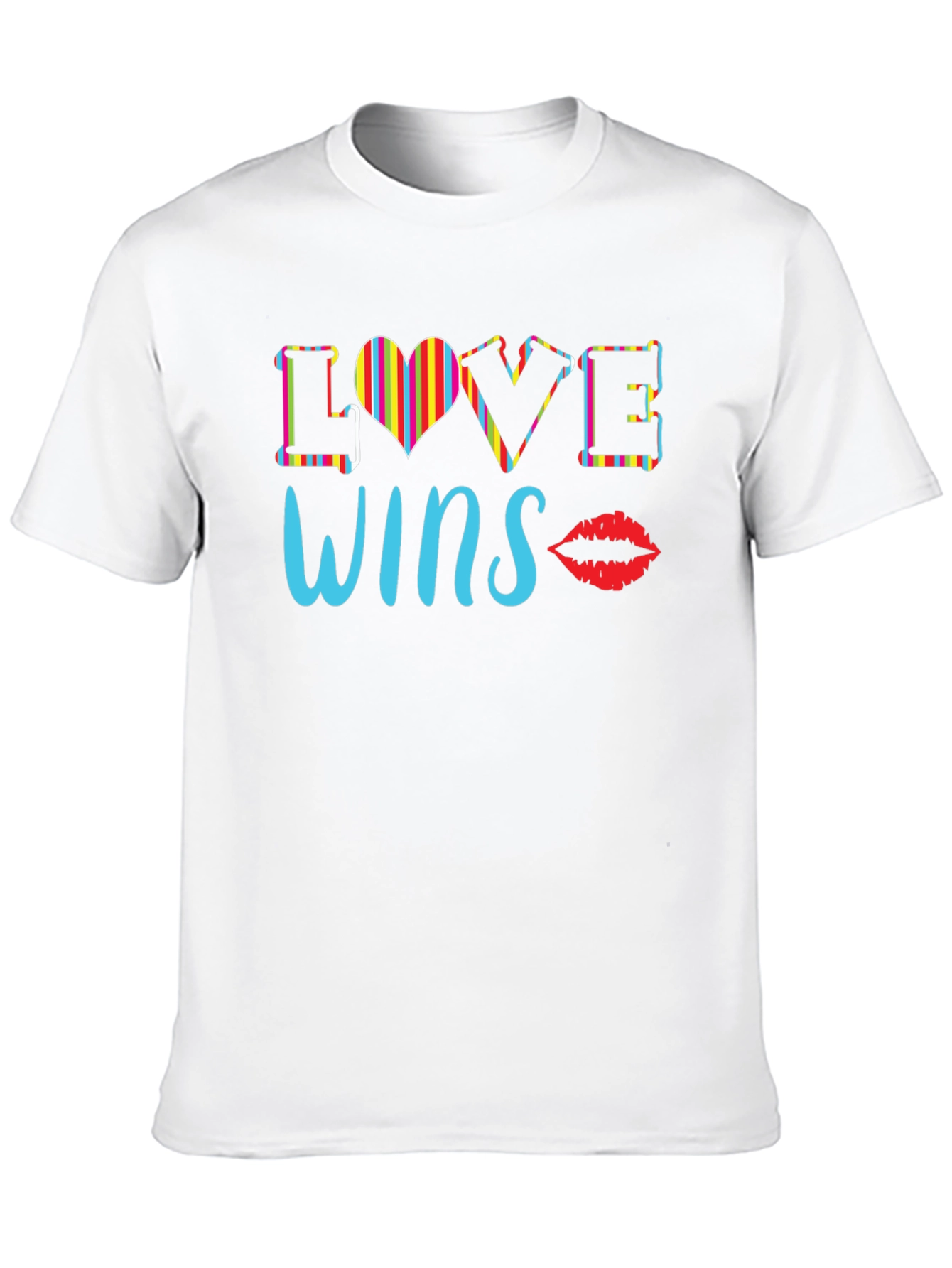Love Wins Graphic Tee - Pride T-Shirt