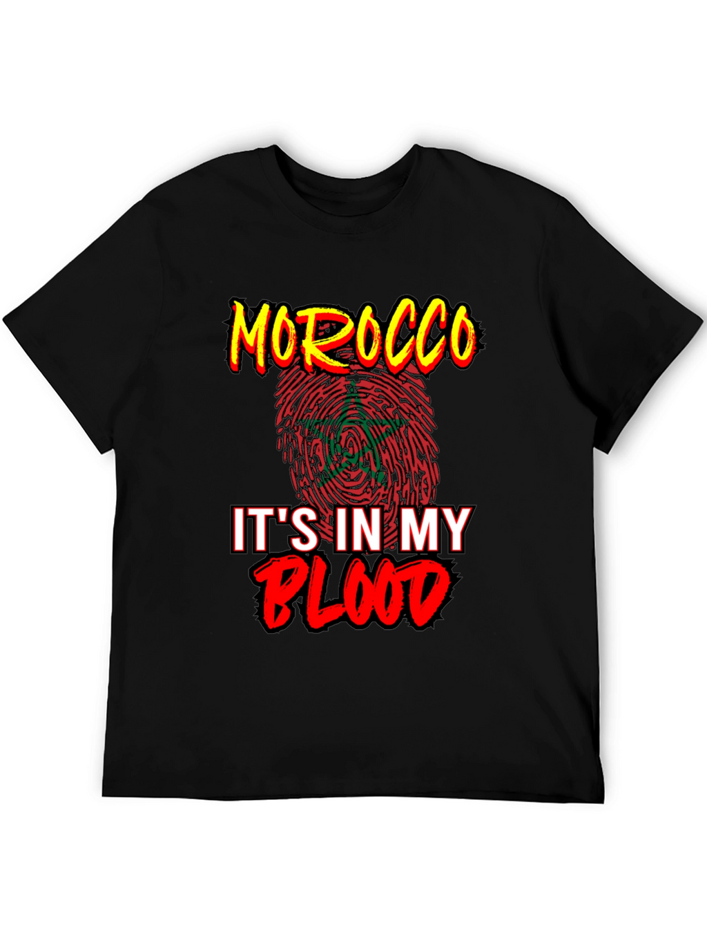 Morocco Its in My Blood T-Shirt