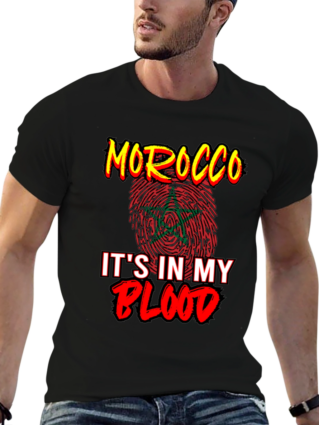 Morocco Its in My Blood T-Shirt