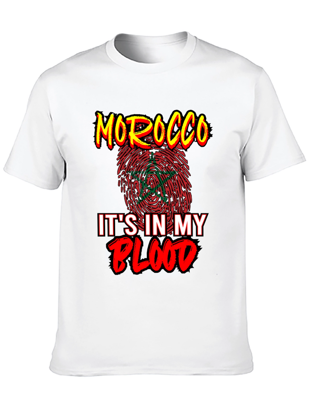 Morocco Its in My Blood T-Shirt