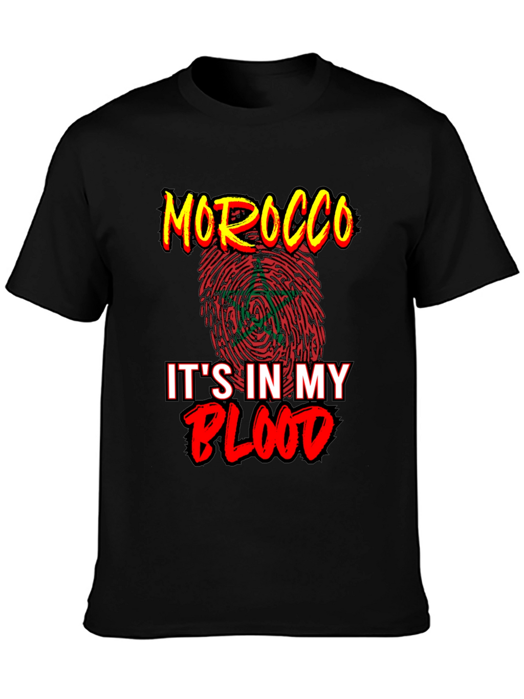 Morocco Its in My Blood T-Shirt