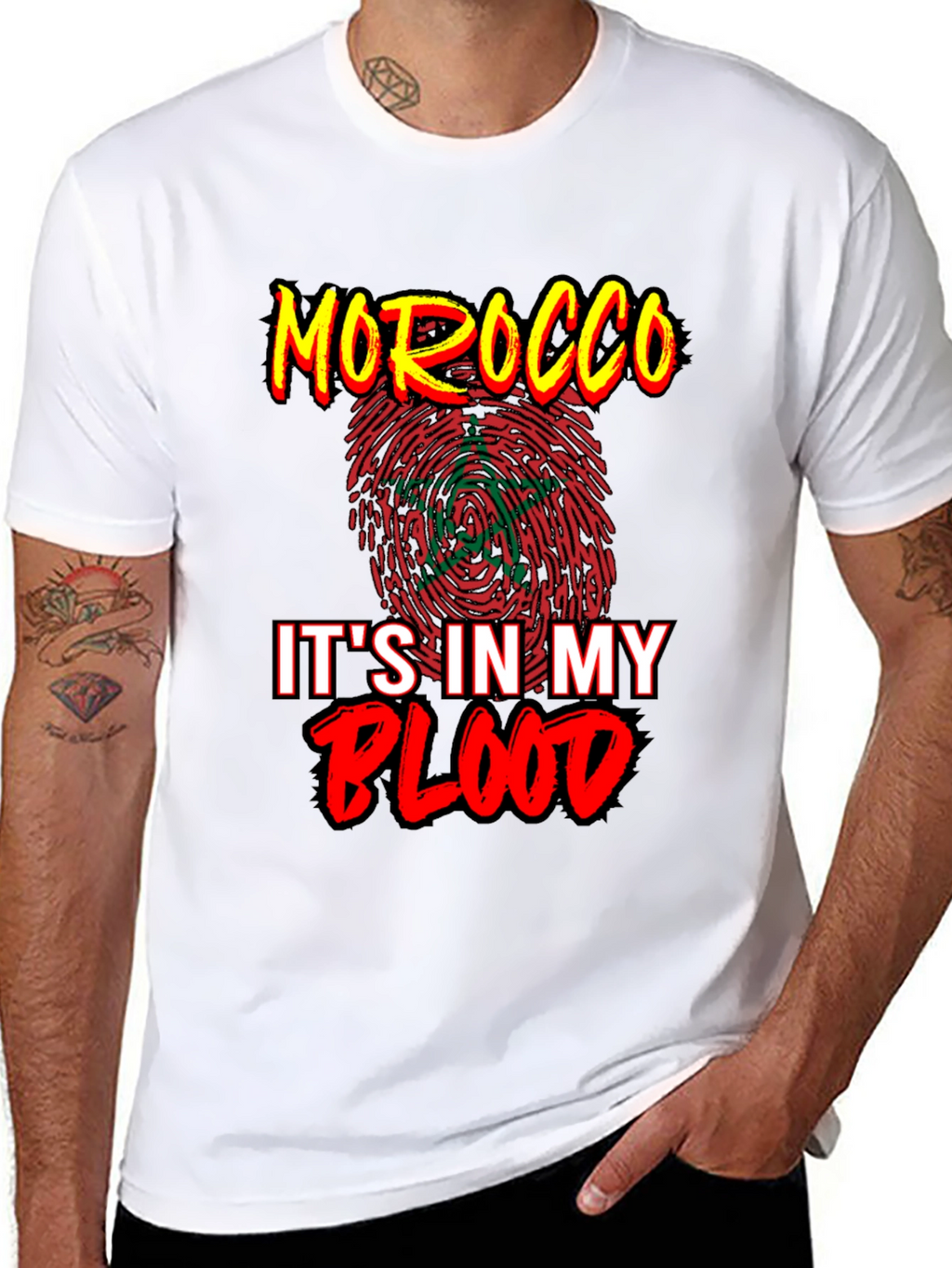 Morocco Its in My Blood T-Shirt