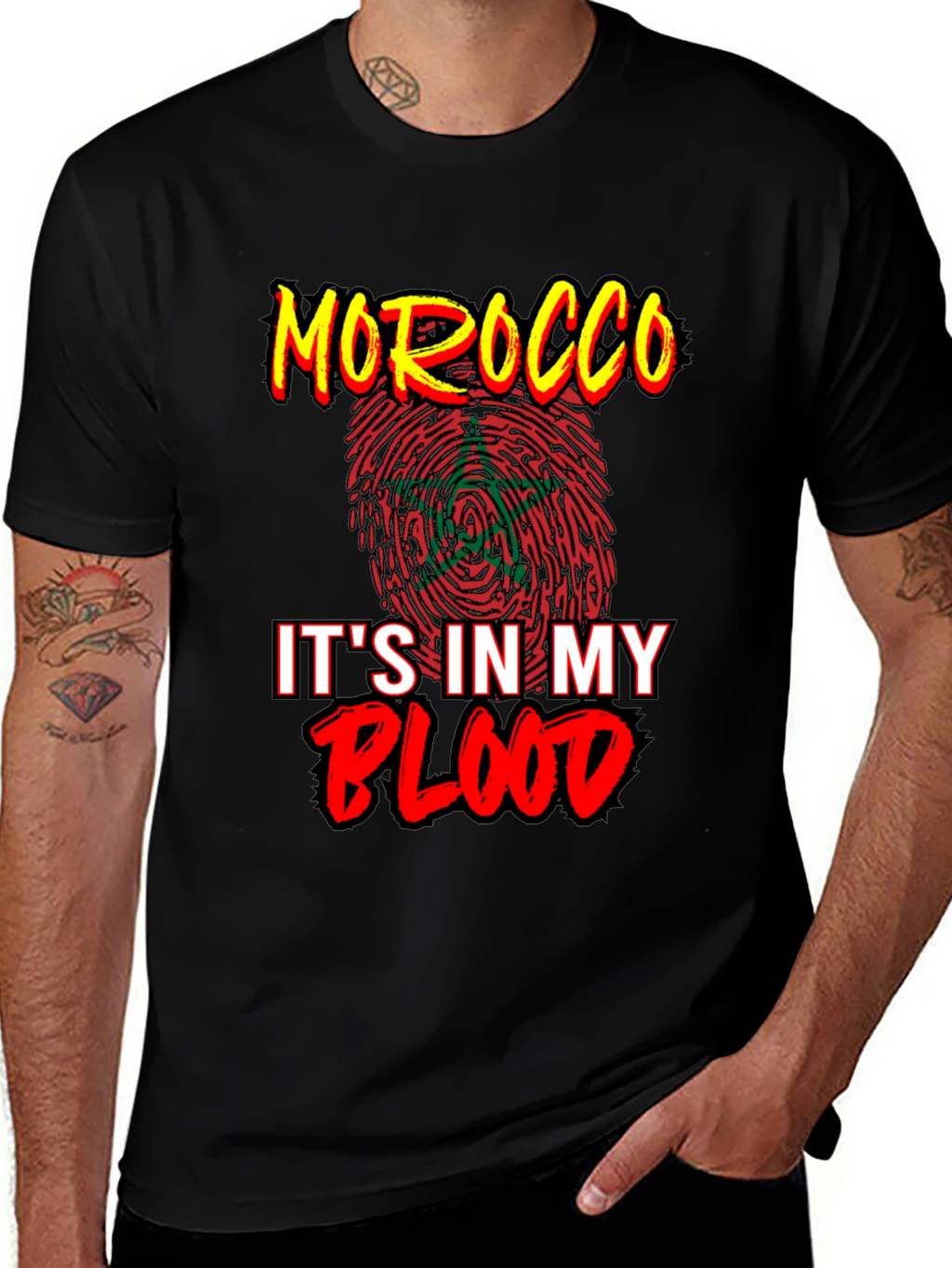 Morocco Its in My Blood T-Shirt