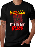 Morocco Its in My Blood T-Shirt