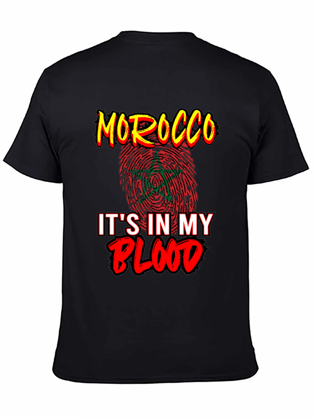 Morocco Its in My Blood T-Shirt