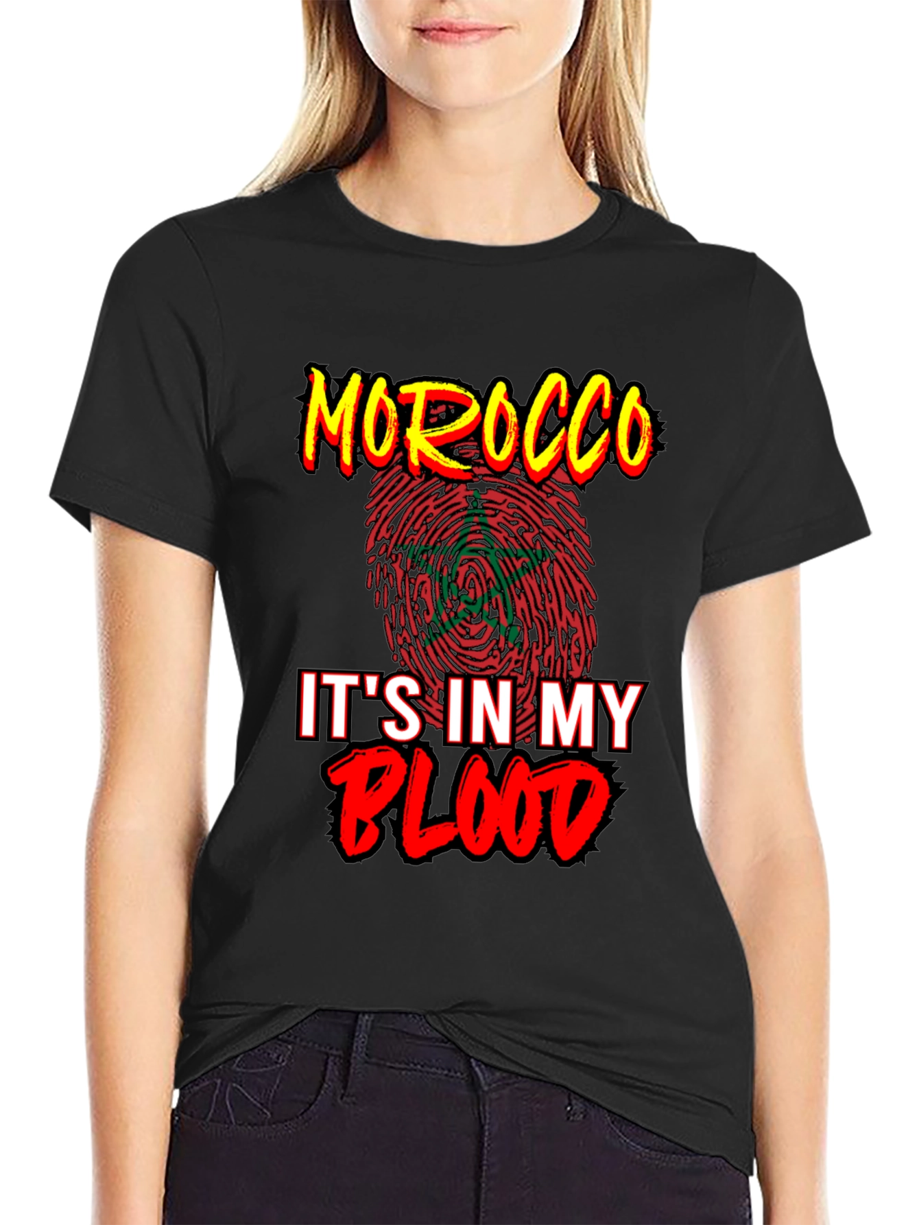 Morocco Its in My Blood T-Shirt
