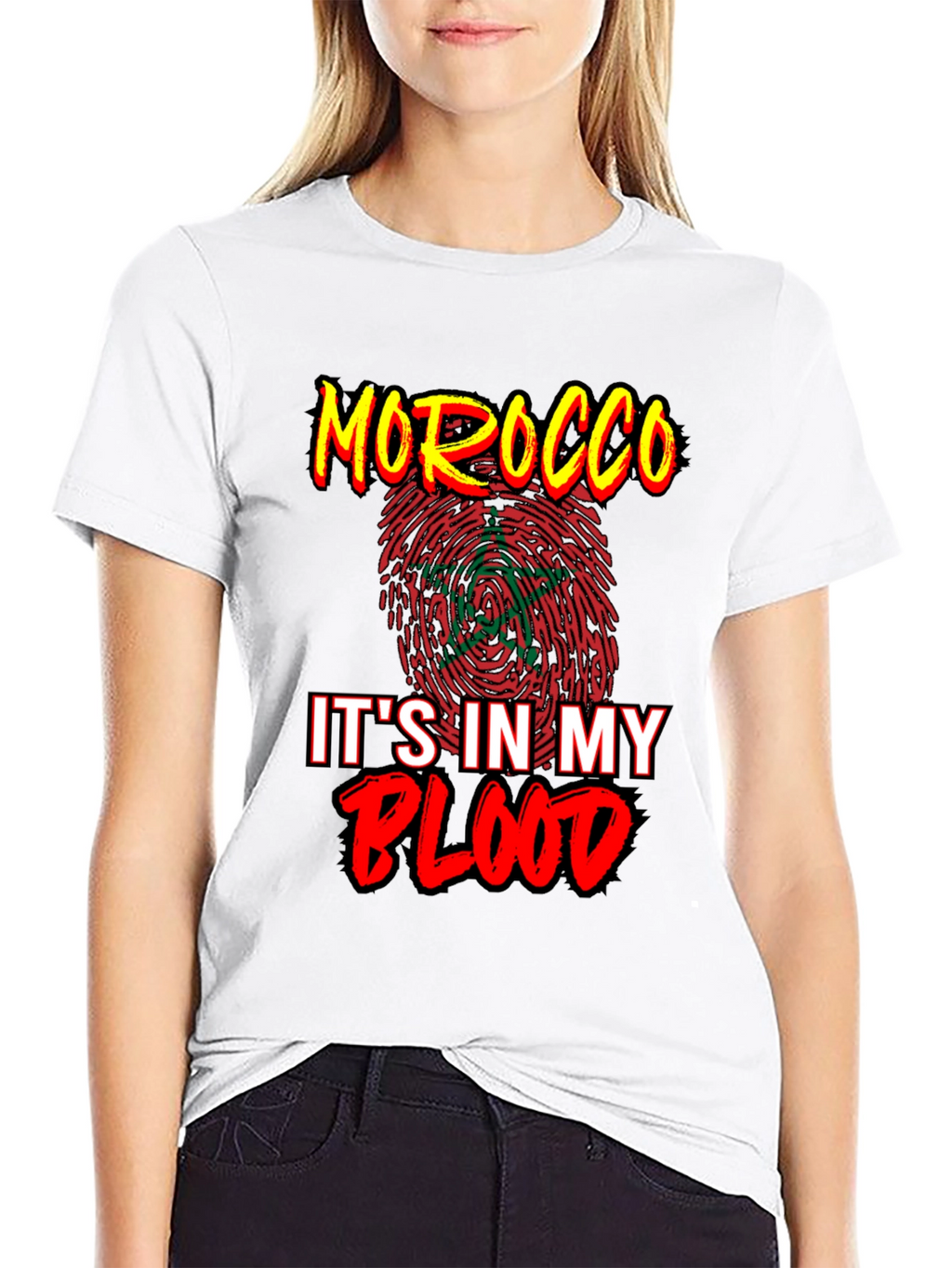 Morocco Its in My Blood T-Shirt