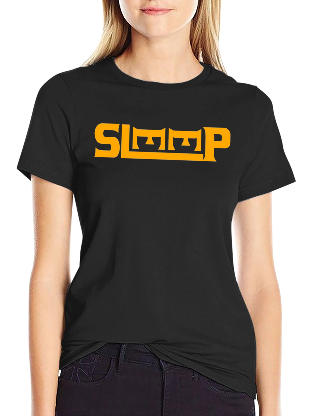 Sleep Band Logo Black T-Shirt