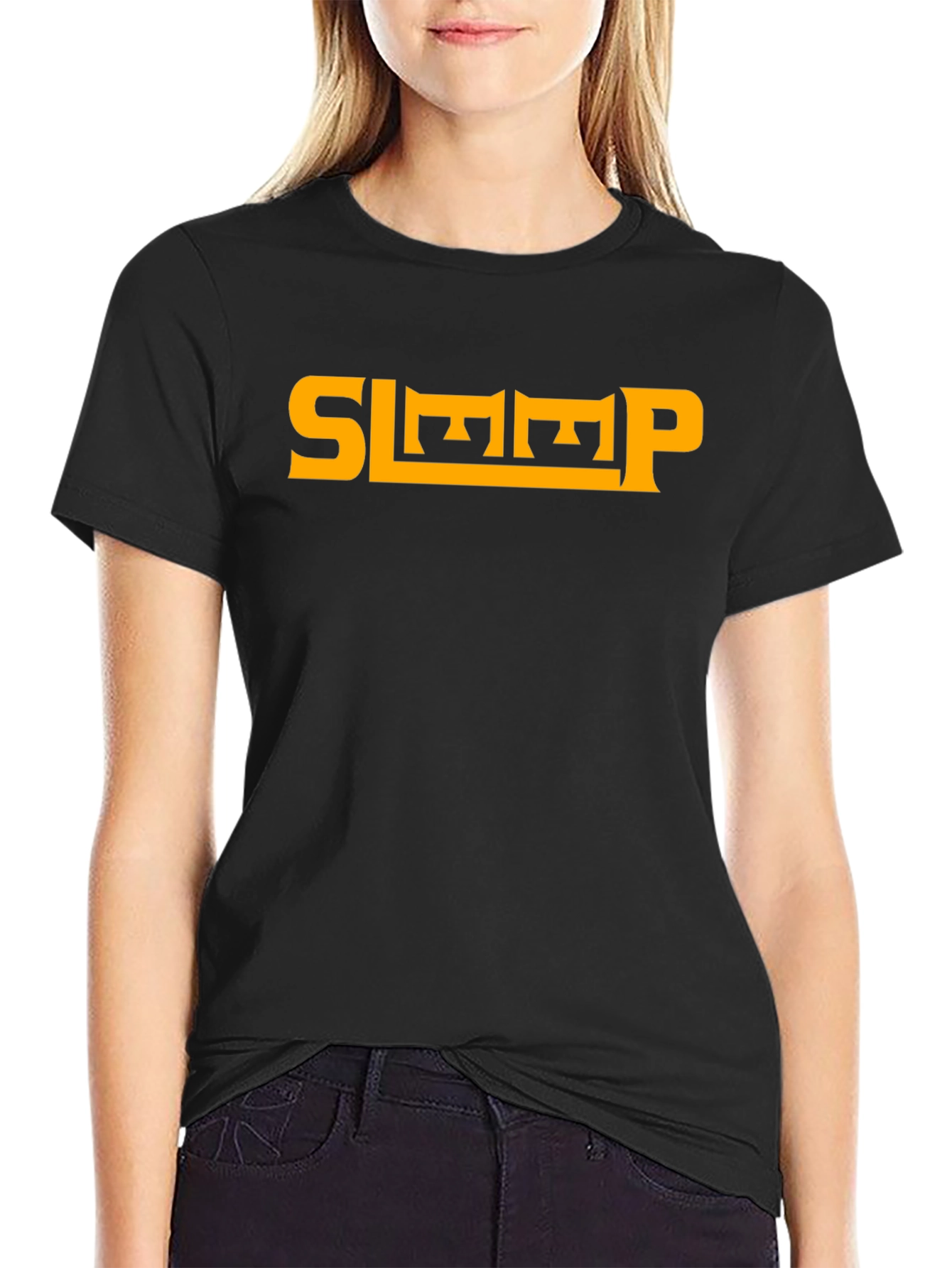 Sleep Band Logo Black T-Shirt