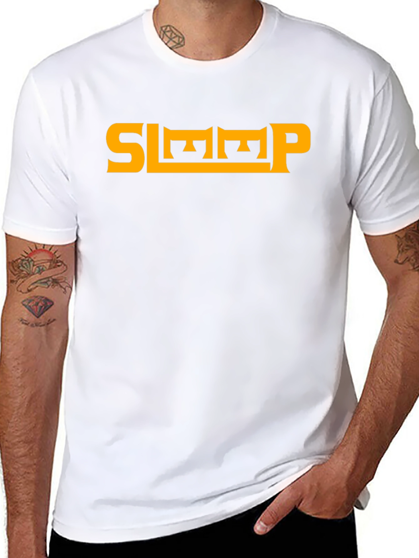 Sleep Band Logo Black T-Shirt
