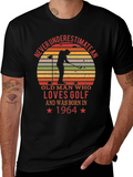 Never Underestimate Golf 1964 T-Shirt