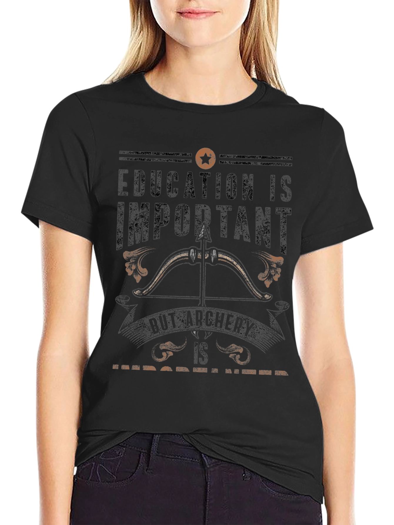 Archery Education Graphic T-Shirt