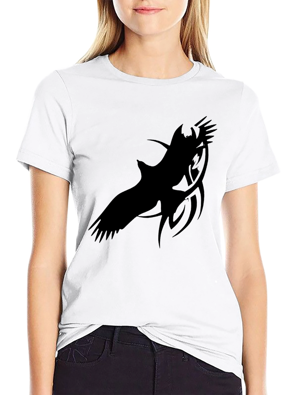 Black Eagle Graphic Tee - Menswear