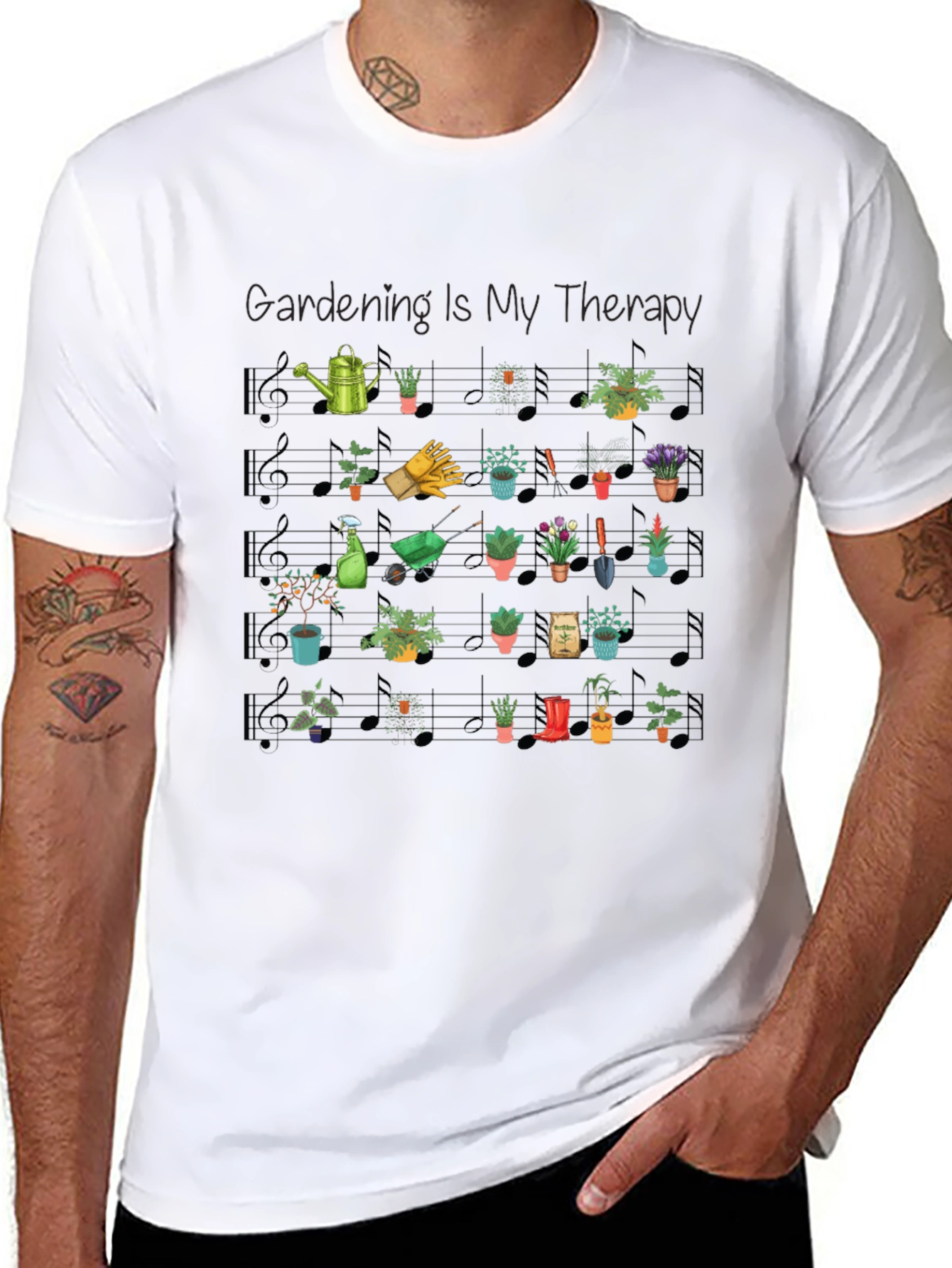 Gardening Is My Therapy T-Shirt